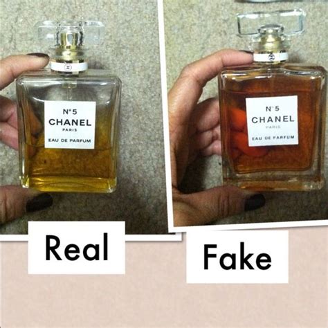 chanel no 5 fake vs real|authentic Chanel clothing label.